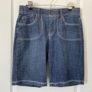 LEE Linen Weave Bermuda Shorts